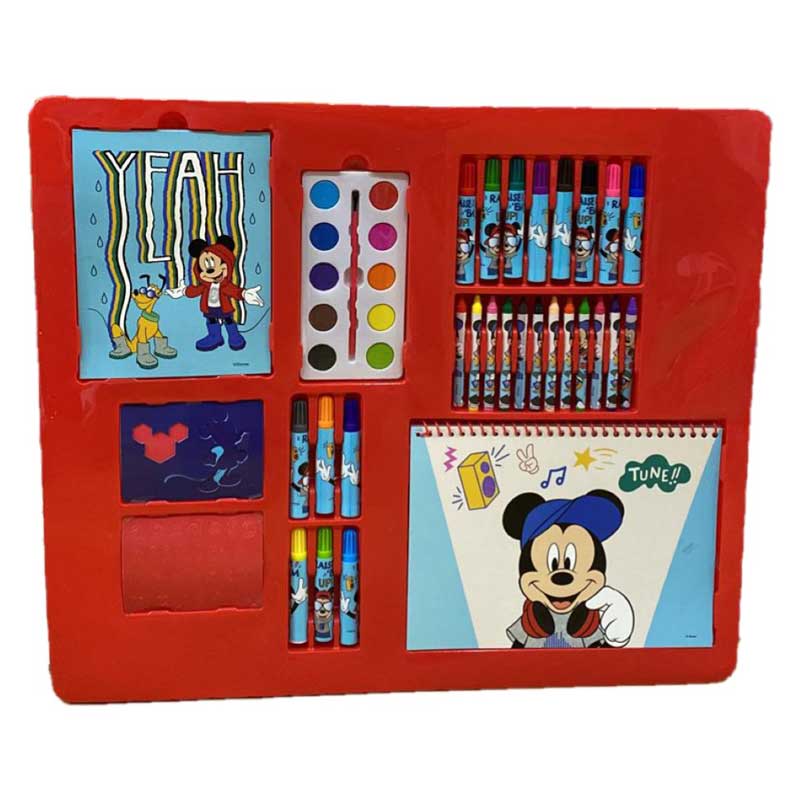 kufarche-mickey-mouse-s-komplekt-za-risuvane-za-detsa-35-chasti-909992359