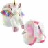 3D детска раничка за момиче "White Unicorn"