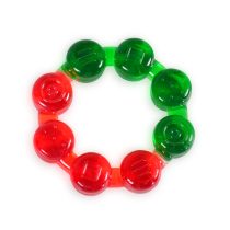Чесалка за зъби Beads T1209 зелен-Cangaroo