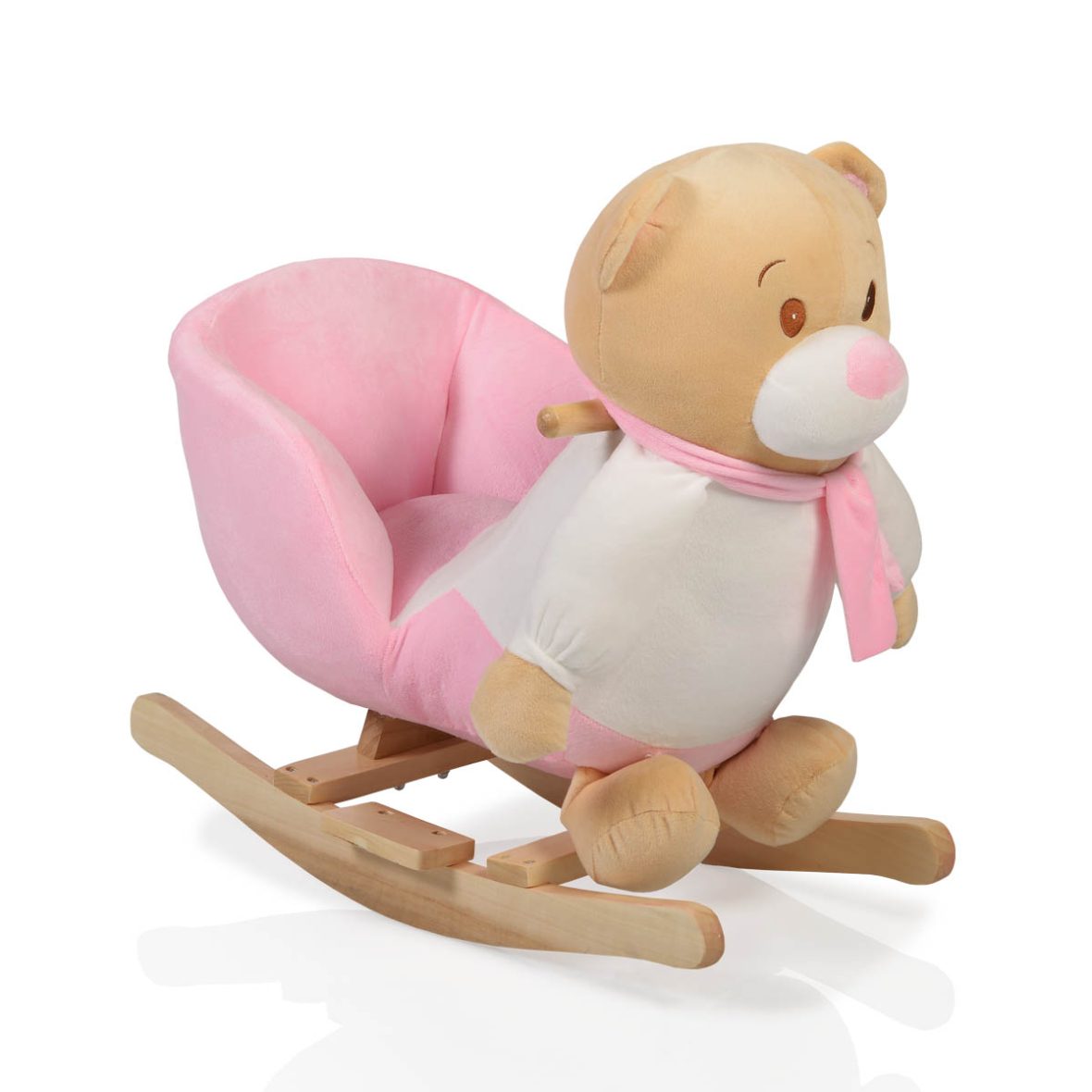 Люлка плюшена Bear розова