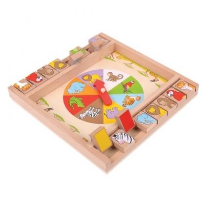 Bigjigs – Дървена игра с животни