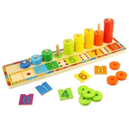 Bigjigs – Дървена играчка Уча се да броя