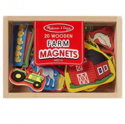 Melissa & Doug – Дървени магнити – Ферма