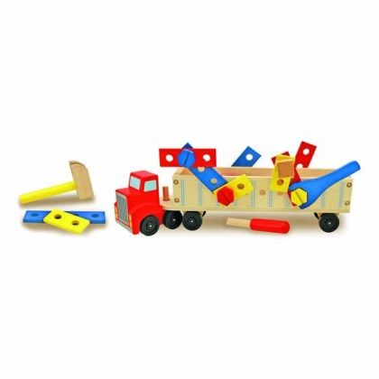 Melissa & Doug – Сглобяем комплект с гайки и болтове – Голямо камионче