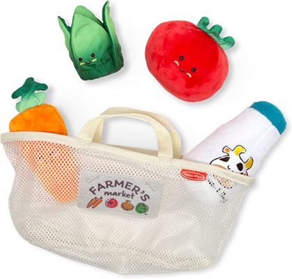 Melissa & Doug – Пазарска кошница – Напълни и разсипи