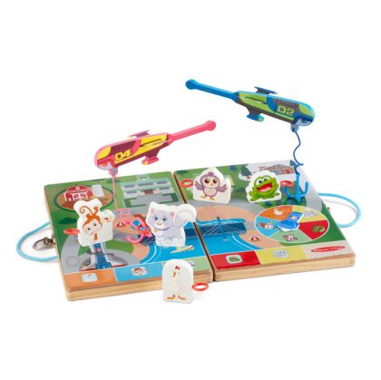 Melissa & Doug – Разгъваща се игрална дъска – Шпиони
