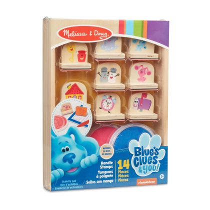 Творчески комплект за дейности с печати с дървени дръжки – Melissa & Doug