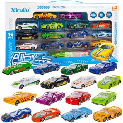 Детски метални колички – 16 броя – Kruzzel