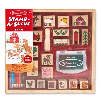 Творчески комплект печати – Ферма – Melissa & Doug