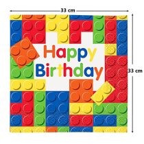 58232 Салфетки 16бр. Building Blocks