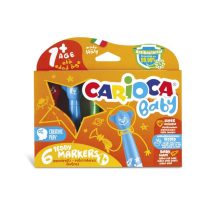 CARIOCA Baby Teddy Маркери 6 цвята