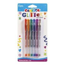 CARIOCA Glitter Гел химикалки 6 цвята