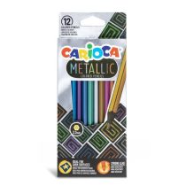 CARIOCA Metallic Цветни моливи 12 цвята