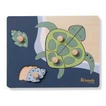Дървен пъзел Puzzle N Sort Turtle
