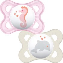 Залъгалка Nature Soother 0m+ 2 бр. таралеж+жълъд