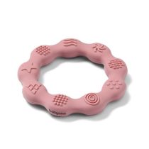 825/02 Силиконова гризалка RING розов