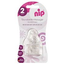 33003 Биберон anti-colic vent силкон 6m+ flow S