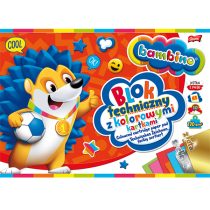 Техническа хартия Bambino А3 цветни 10 л. слон
