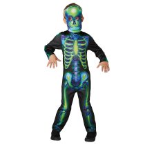 630707 Костюм Neon Skeleton S