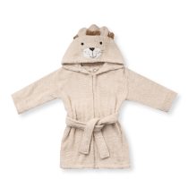 H990 Халат HAPPY LION бежов 3-4Y 104CM