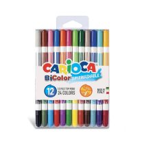 CARIOCA Bi-Color Флумастери 12бр.