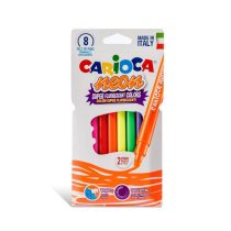 CARIOCA Neon Флумастери 8 неонови цвята
