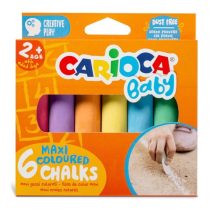CARIOCA Baby Тебешири различни цветове 6 бр.