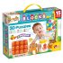 CAROTINA BABY Конструктор в кутия 3D животни син