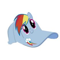 2200002888 Шапка My Little Ponny синя