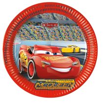 93442 Хартиени чинии 23cm CARS 3