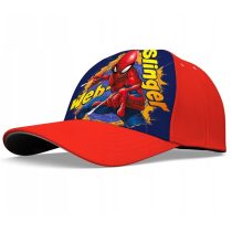 Spiderman Шапка с козирка 54см. червен