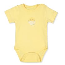T3794 Боди к.р. chick chick Жълт 3-6м/68см
