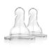 302-INTL Silicone NNO Nipple Биберон 2 бр.1 етап