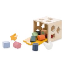 Дървен куб сортер Sort N Tidy