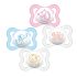 Залъгалка Air Soother 0m+ 2 бр. птичка+цвете