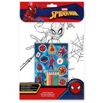 Spiderman Комплект за оцветяване + стикери