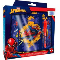 Spiderman Дневник с магическа химикалка+стикери