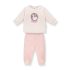 F1278 К-кт 2ч. COLORFUL PYJAMAS PINK 2Y/92CM