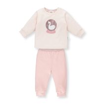 F1278 К-кт 2ч. COLORFUL PYJAMAS PINK 4Y/104CM