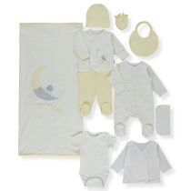 Z947 К-кт 10ч. жълт HAPPY SHEEP 0-3M/62CM