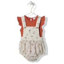 K3732 Гащеризон 2ч. HUNGRY BUNNY 9-12M/80CM