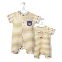K3794 Гащеризон SKY ANIMALS жълт 3-6M/68CM