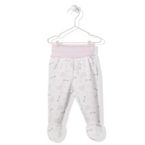 T2968 Ританки CUTE AND COOL бял-розов 6-9M/74CM