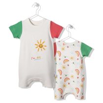 T2990 Гащеризон JOYFUL екрю 3-6M/68CM