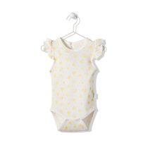 T3012 Боди SUN AND FRIENDS бял-жълт 9-12M/80CM
