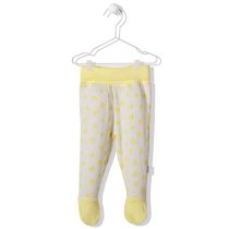 T3015 Ританки SUN AND FRIENDS бял-жълт 6-9M/74CM