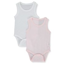 T3383 Боди-потник 2 бр BASIC 24 розов 9-12M 80CM