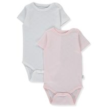 T3387 Боди к.р. 2 бр BASIC 24 розов 24-36M 98CM