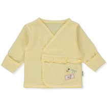 T3402 Жилетка HAPPY GARDEN жълт 0-3M 62CM