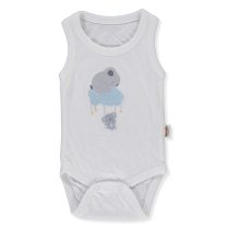 T3943 Боди-потник stars and koalasЕкрю 6-9м/74см